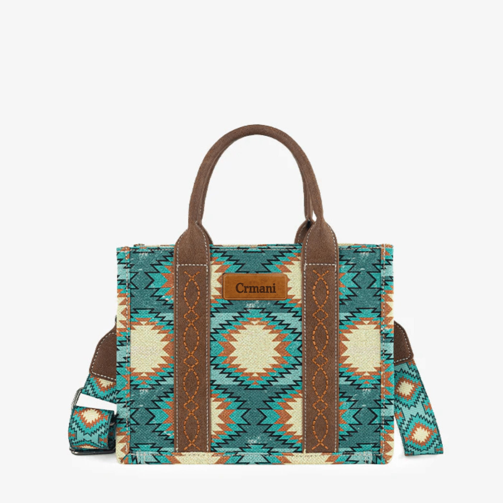 "Crmani Nomad Elegance Tote – The Art of Color - Crmani"