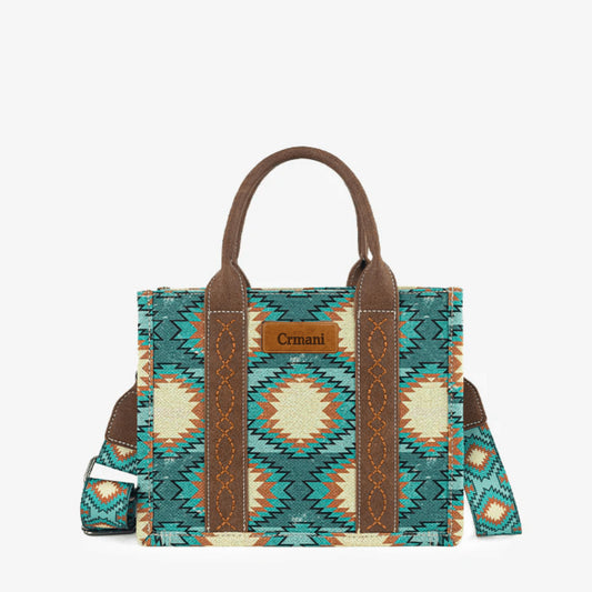 "Crmani Nomad Elegance Tote – The Art of Color - Crmani"