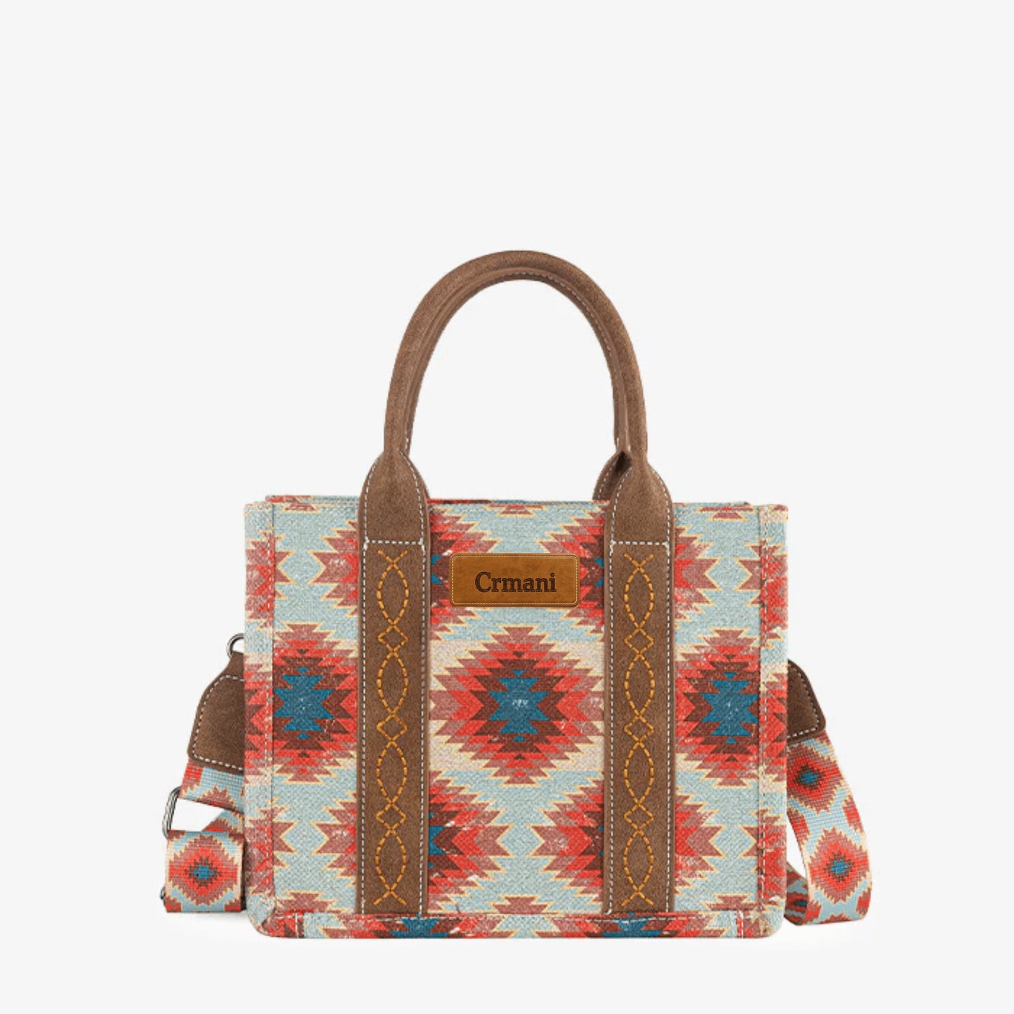 "Crmani Nomad Elegance Tote – The Art of Color - Crmani"