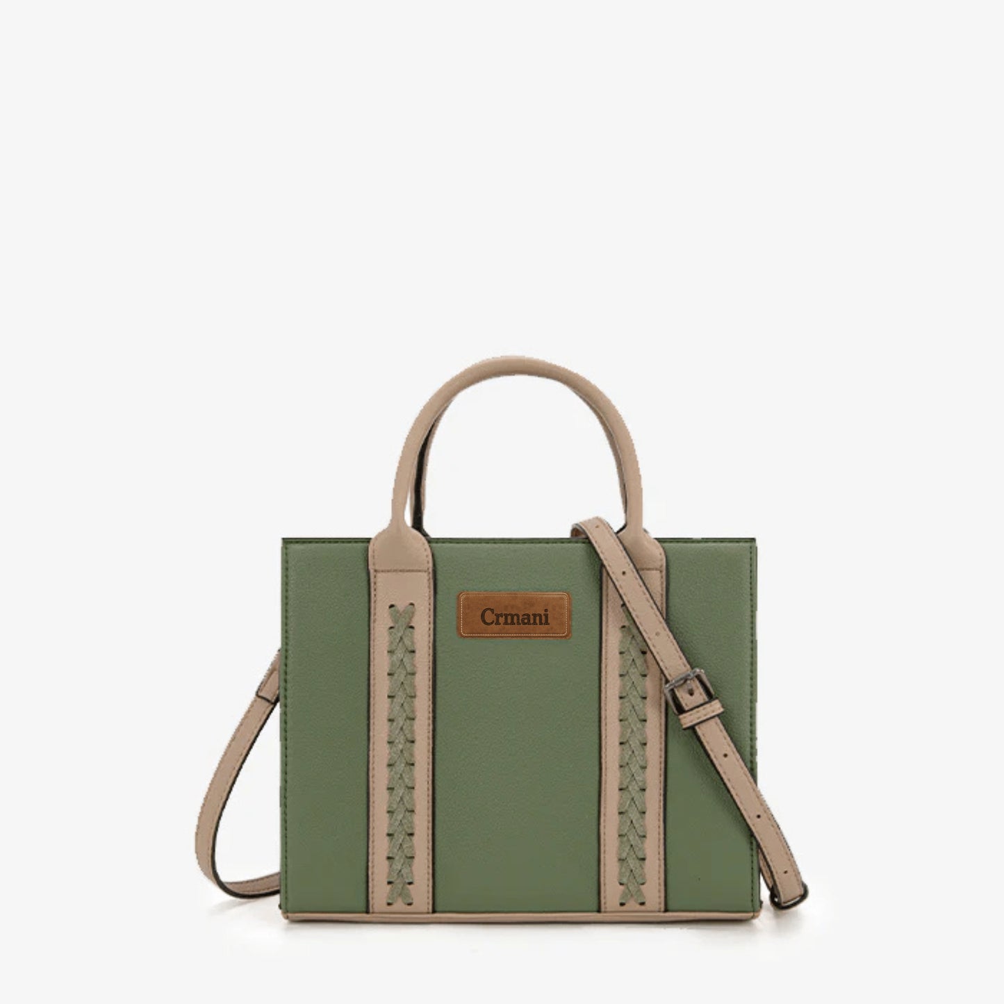 "Crmani Whipstitch Crossbody Tote Bag - Crmani"