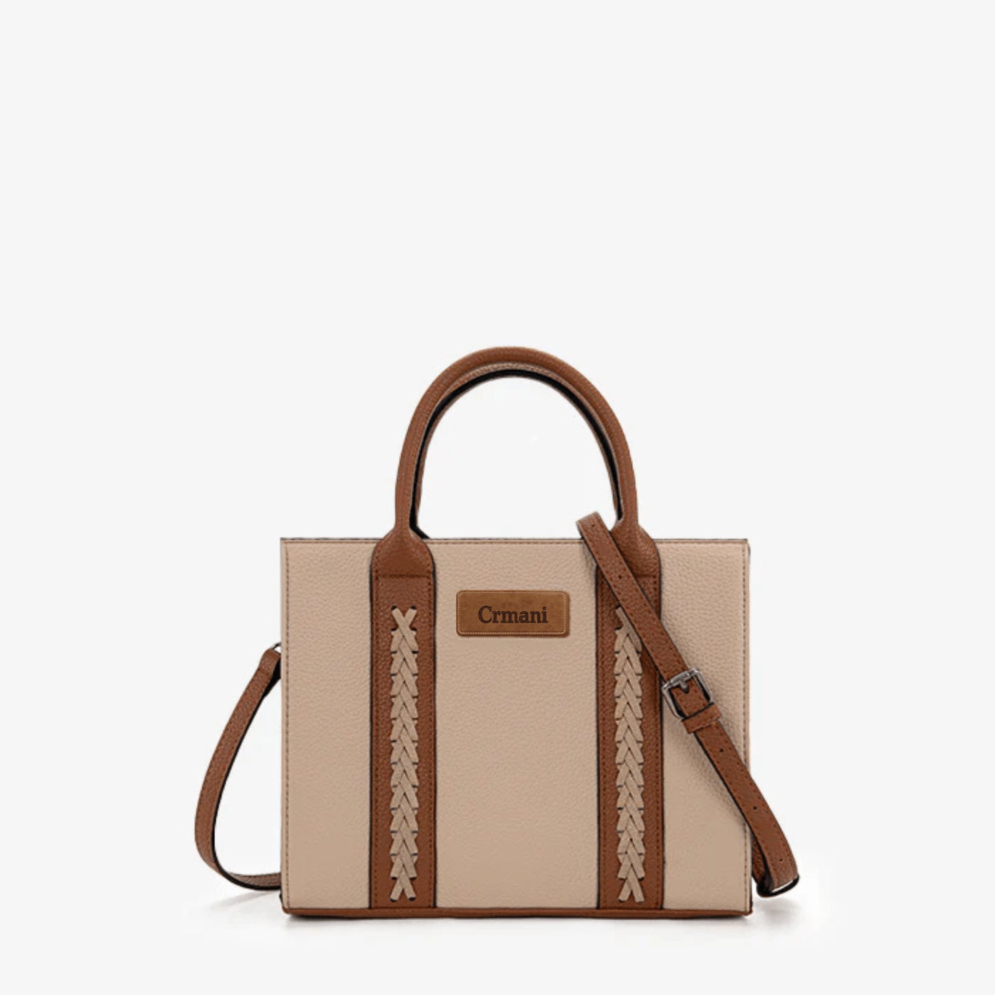 "Crmani Whipstitch Crossbody Tote Bag - Crmani"